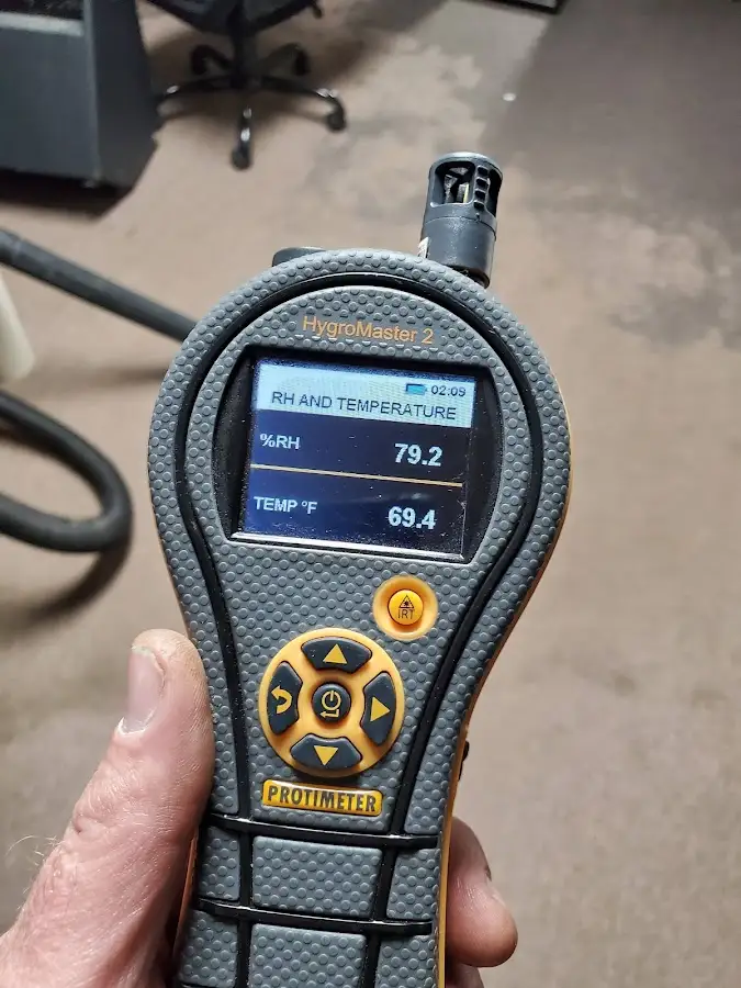 Moisture meter humidity assessment for Fire & Smoke Damage Restoration in Placentia